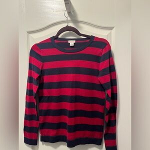 J Crew striped sweater